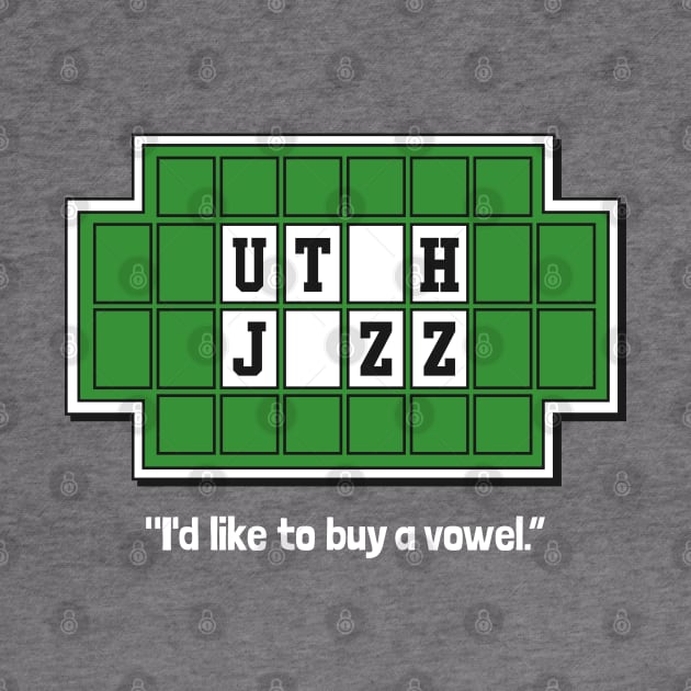 Utah Jazz Basketball - Funny Game show Board by TwistedCharm